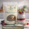 HarvestHavenGoods chia seeds used in healthy kitchen lifestyle natural superfood nutrition