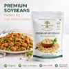 Organic soybeans for high-protein dishes and recipes - HarvestHavenGoods premium non-GMO soybeans perfect for healthy cooking