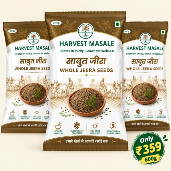 Jeera Seeds (Cumin Seeds) | जीरा 100% Pure 600g