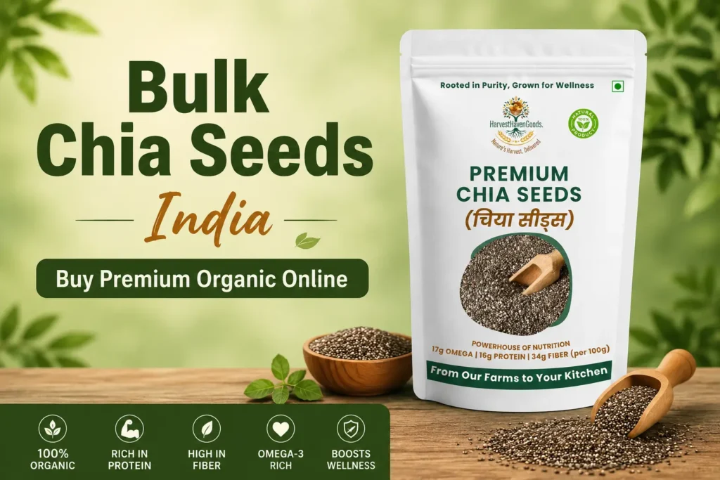 bulk chia seeds india – premium organic chia seeds by HarvestHavenGoods