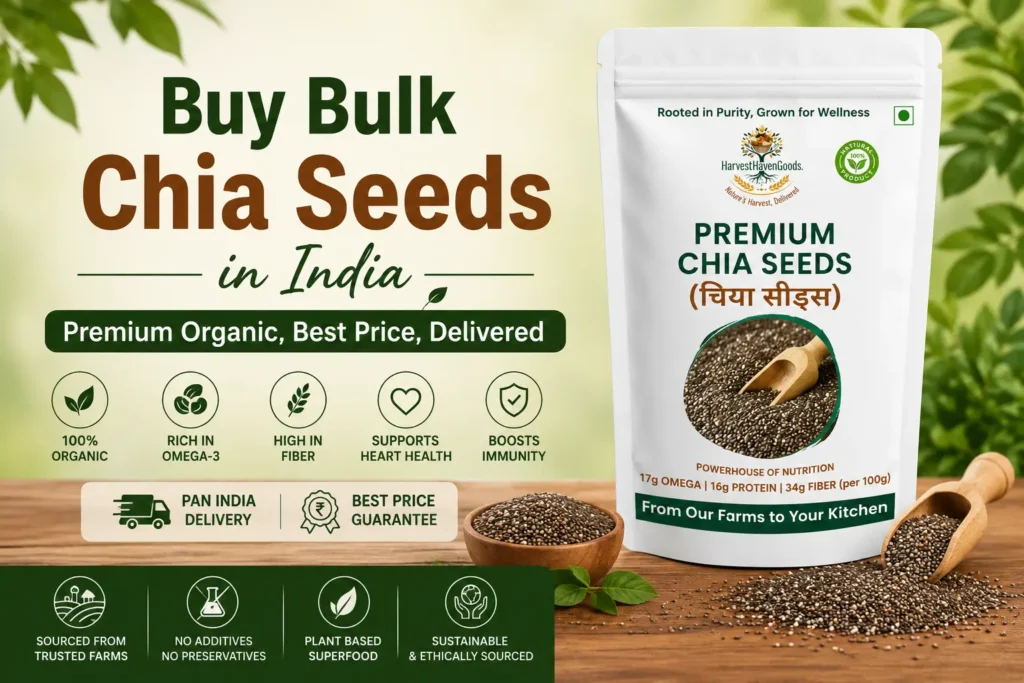 Buy Bulk Chia Seeds in India — Premium Organic, Best Price, Delivered