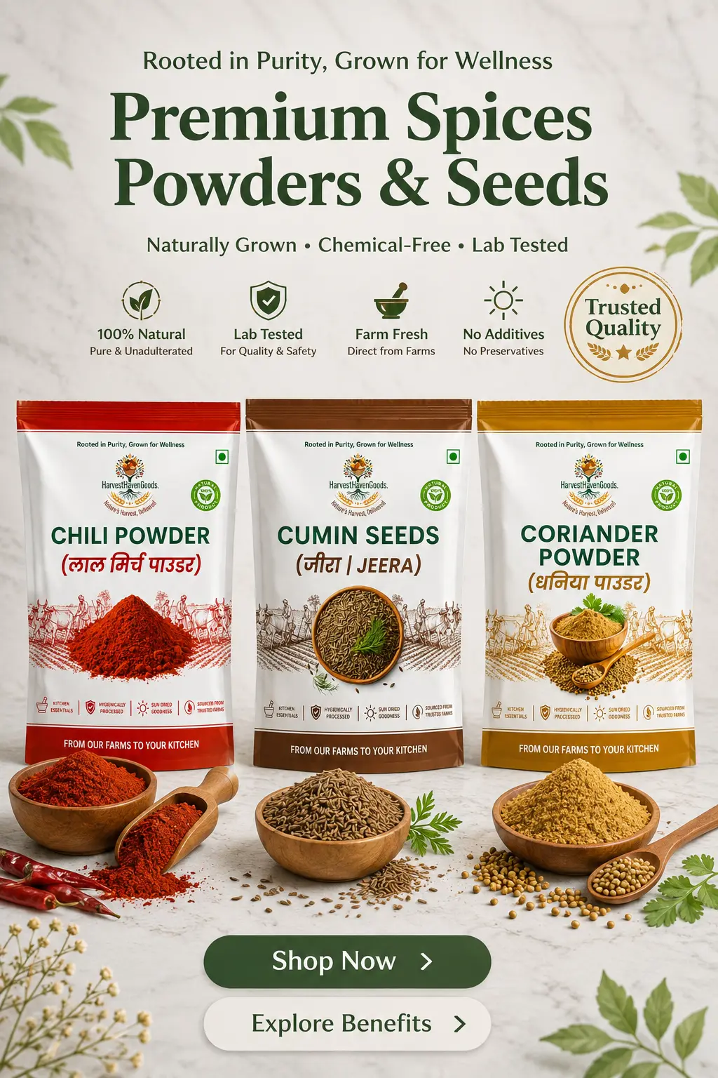 spices banner for mobile